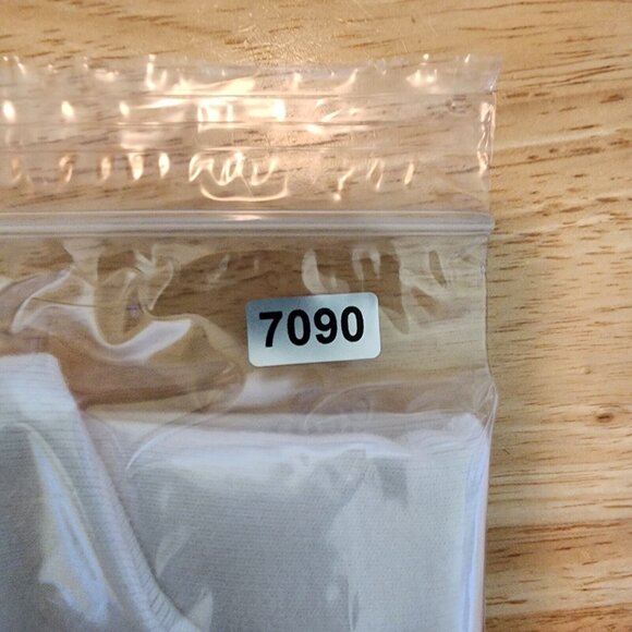 John Galt Womens Long Sleeve Baby Tee Shirt Top White Embroidered Red Devil Sz M - Picture 9 of 9